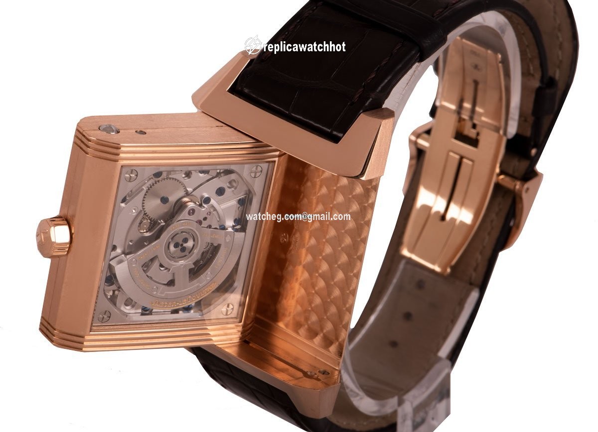 Jaeger-LeCoultre Reverso Squadra Hometime Mens watch Unisex Automatic Rose gold 230.2.77 Q7002420 3