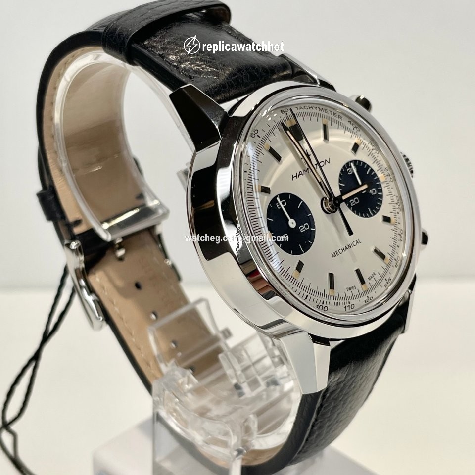 Hamilton Intra-Matic Mens watch Unisex Manual winding Steel H38429710 3