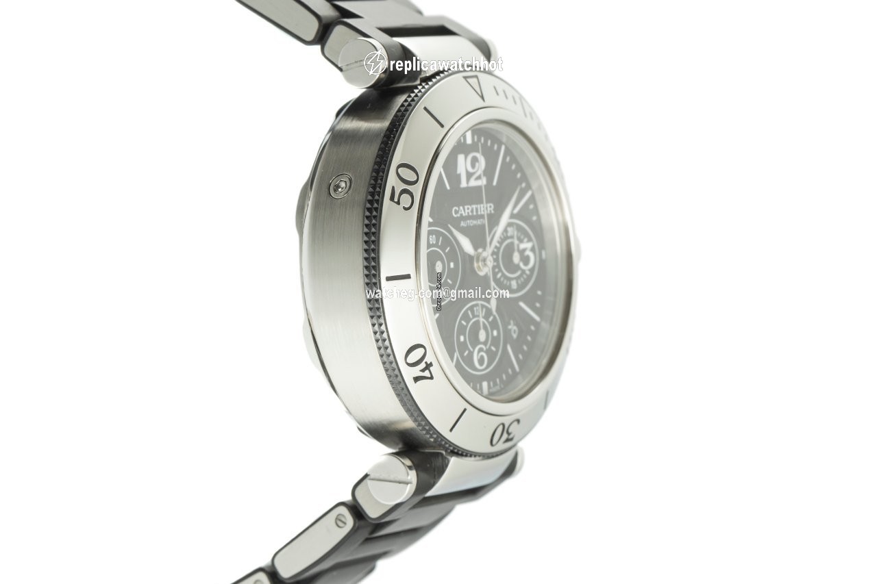 Cartier Pasha Seatimer Mens watch Unisex Automatic Steel 2995 3