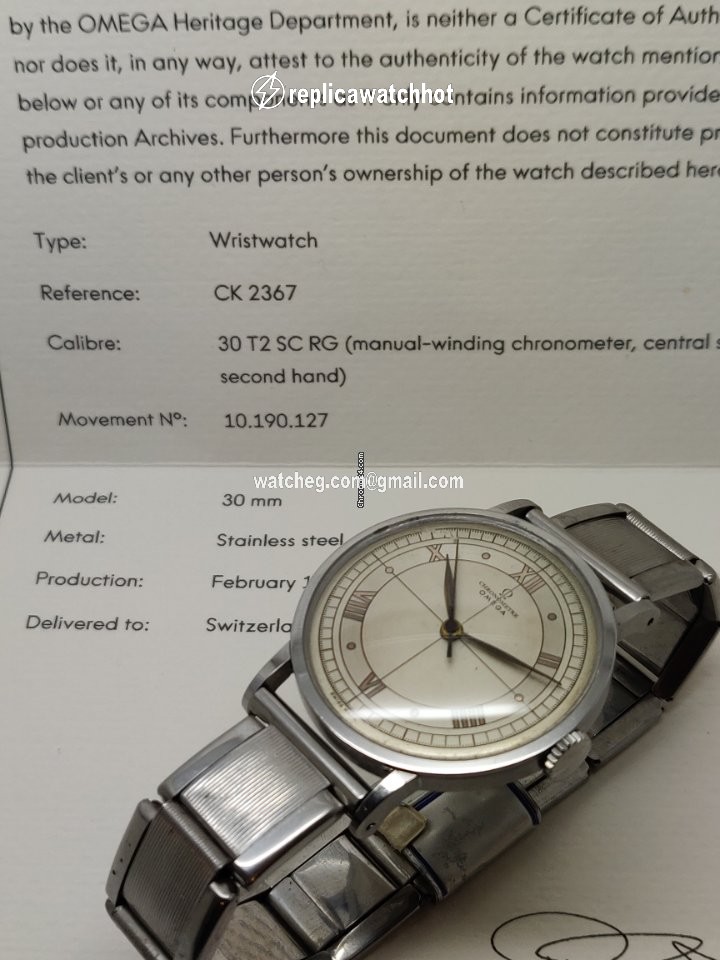 Omega Mens watch Unisex Manual winding Steel 2367 3