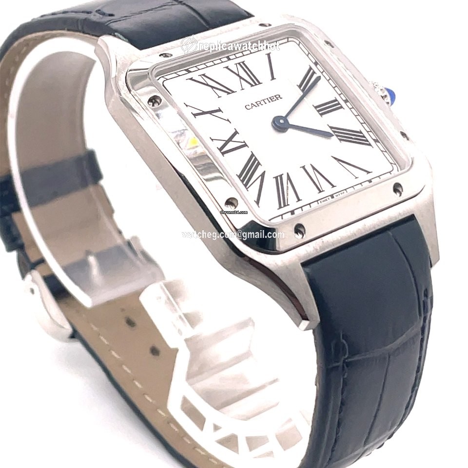 Cartier Santos Dumont Mens watch Unisex Quartz Steel WSSA0022 3