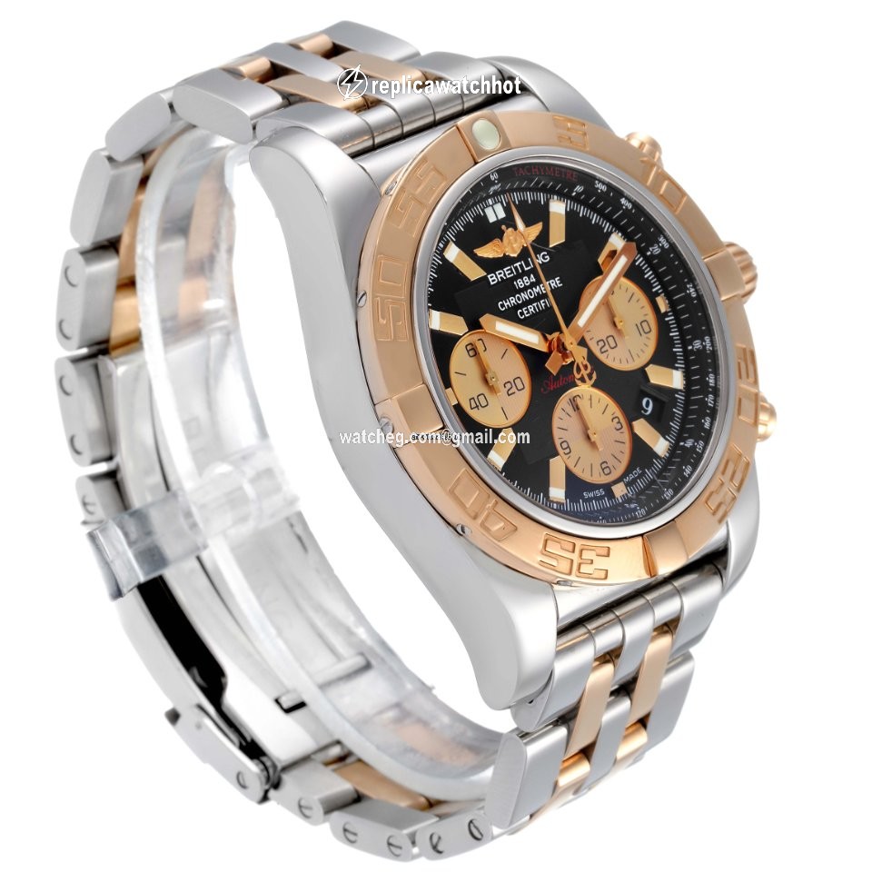 Breitling Mens watch Unisex Automatic Gold Steel CB011012 3