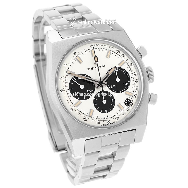 Zenith El Primero Mens watch Unisex Steel 03.L384-2.400 07.M384 3