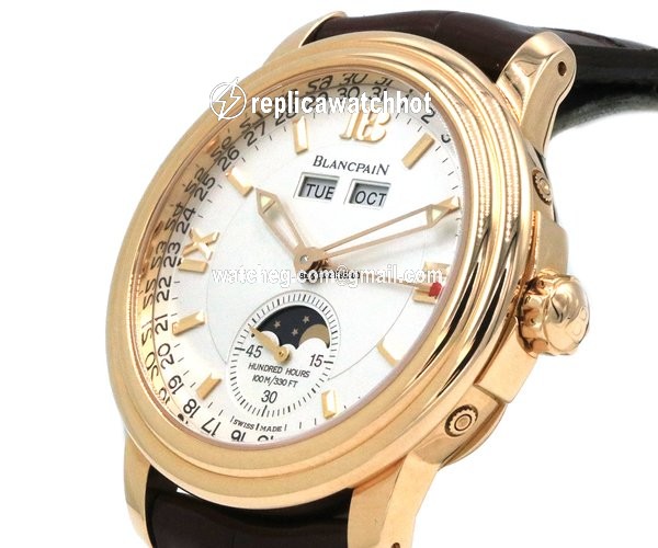 Blancpain Leman Moonphase Automatic Rose gold 2763 3