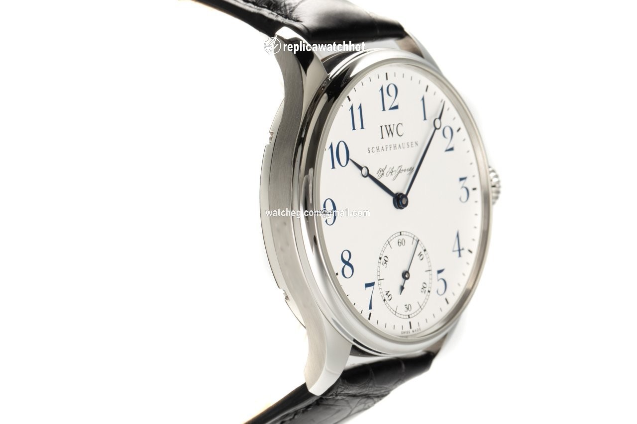 IWC Portuguese Hand-Wound Mens watch Unisex Manual winding Steel 5442 3