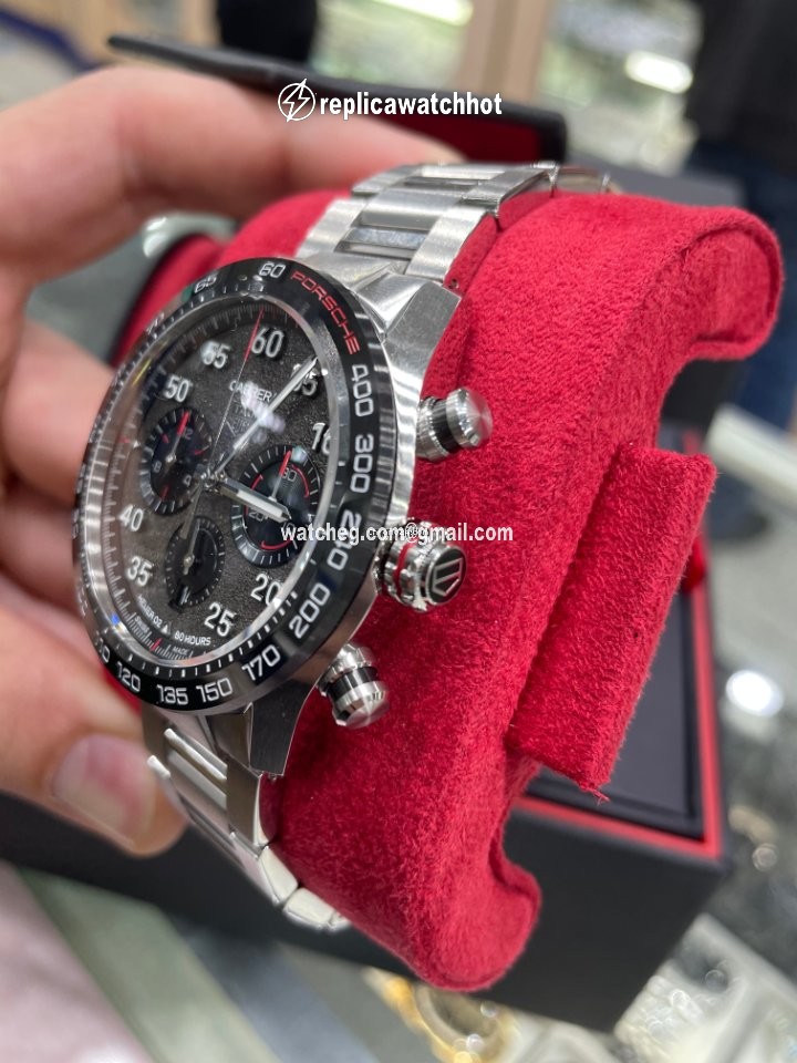 TAG Heuer Carrera Porsche Chronograph Special Edition Mens watch Unisex Automatic Steel CBN2A1F.BA0643 3