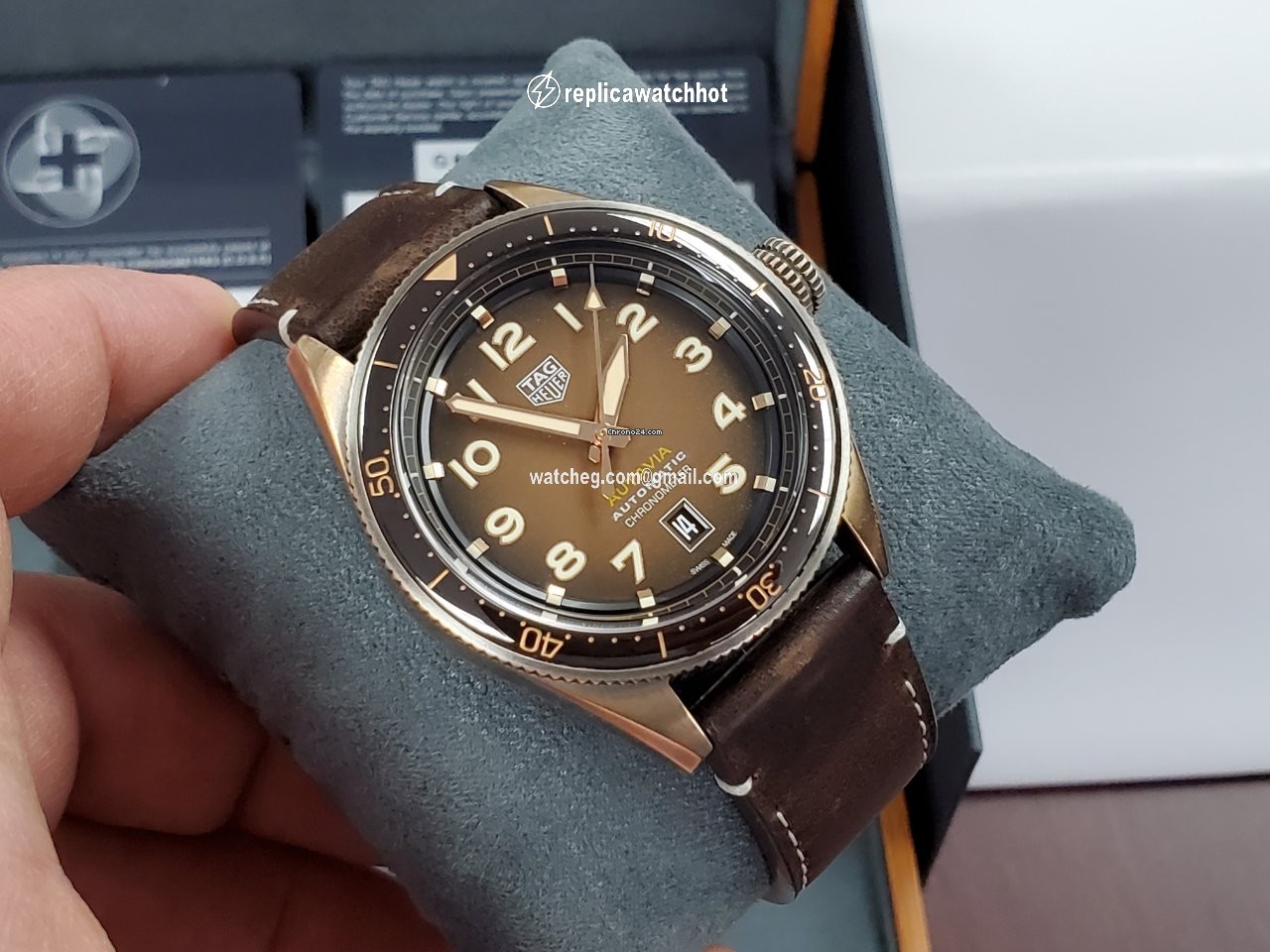 TAG Heuer Autavia Mens watch Unisex Automatic Bronze WBE5191.FC8276 3