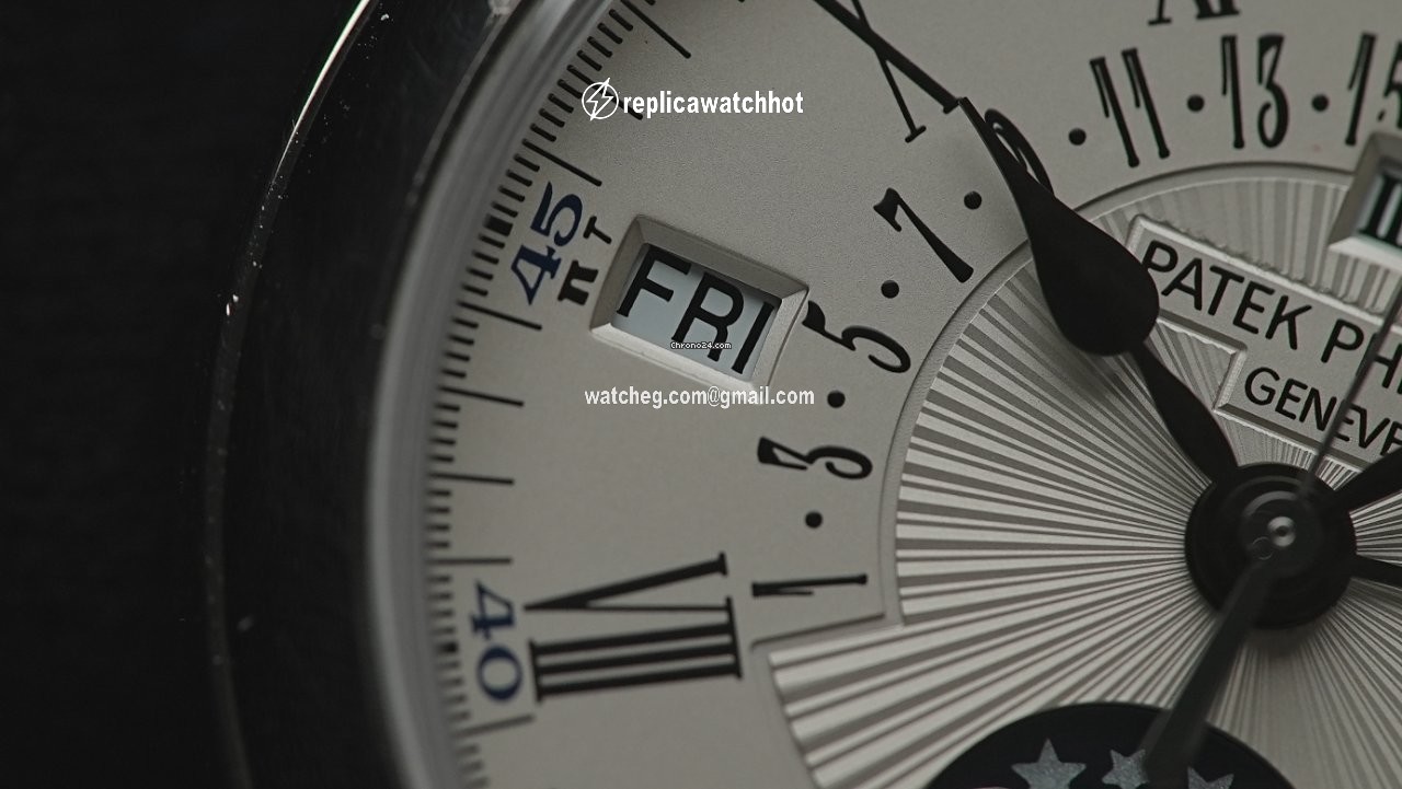Patek Philippe Perpetual Calendar Mens watch Unisex Automatic White gold 5159G-001 3