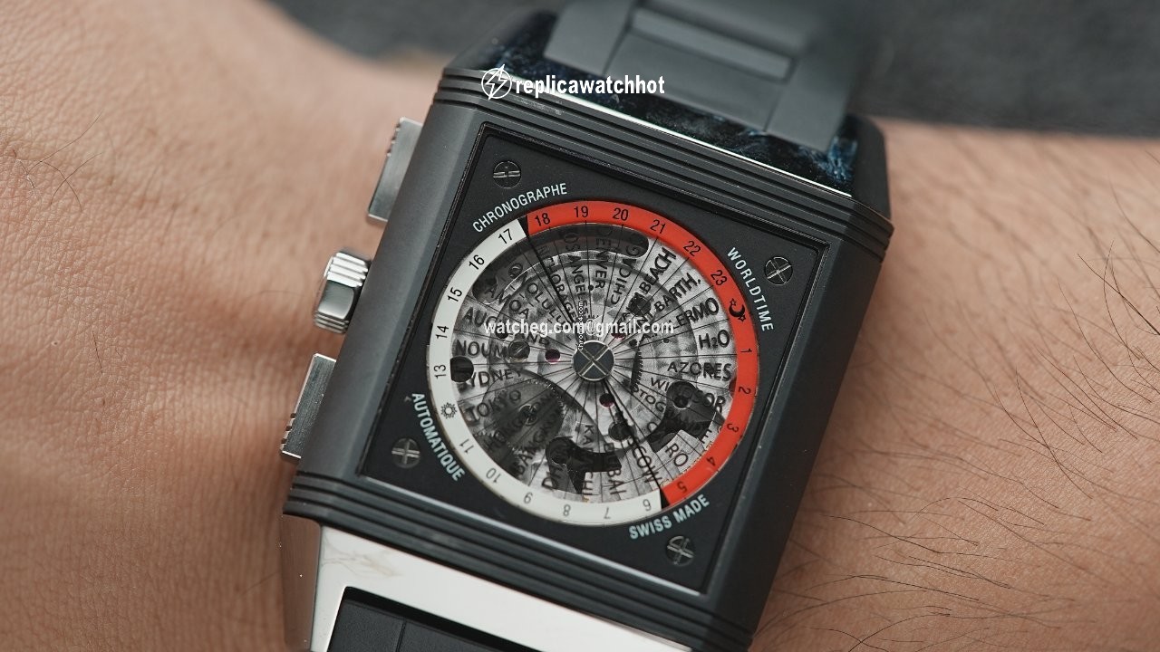 Jaeger-LeCoultre Reverso Squadra World Chronograph Mens watch Unisex Titanium Q702J67P 3