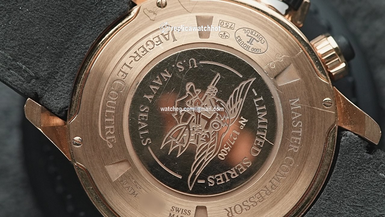 Jaeger-LeCoultre Master Compressor Diving Chronograph GMT Navy SEALs Mens watch Unisex Automatic Rose gold Q1782470 3
