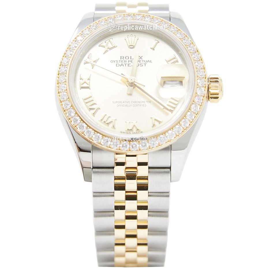 Rolex Lady-Datejust Womens watch Gold Steel Automatic 279383RBR 3