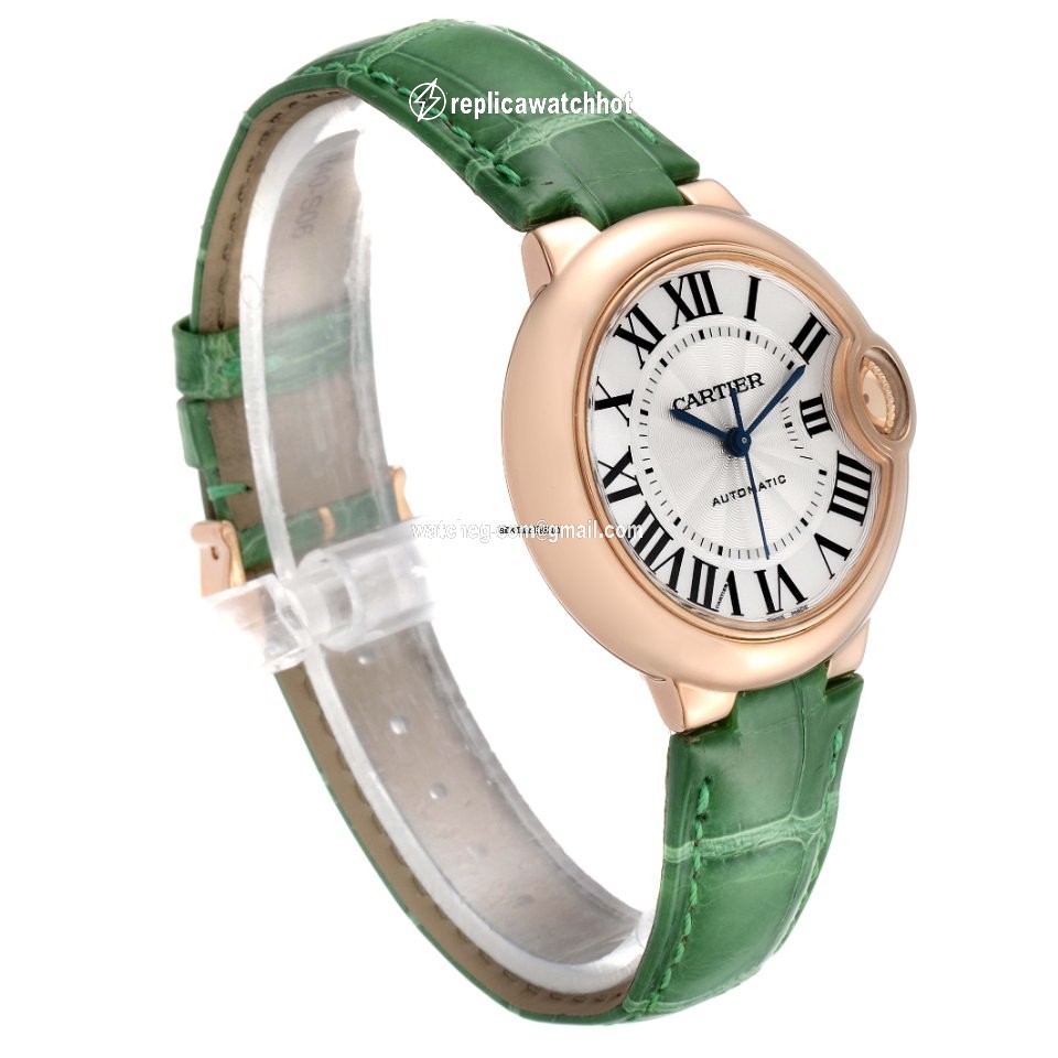 Cartier Ballon Bleu 33mm Womens watch Automatic Rose gold W6920097 3