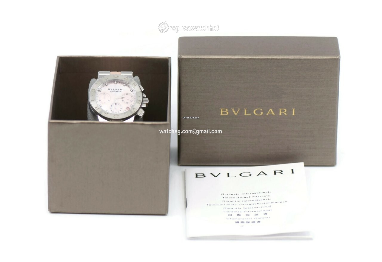 Bulgari Diagono Womens watch Automatic Steel DG35C2SLDCH 9 3