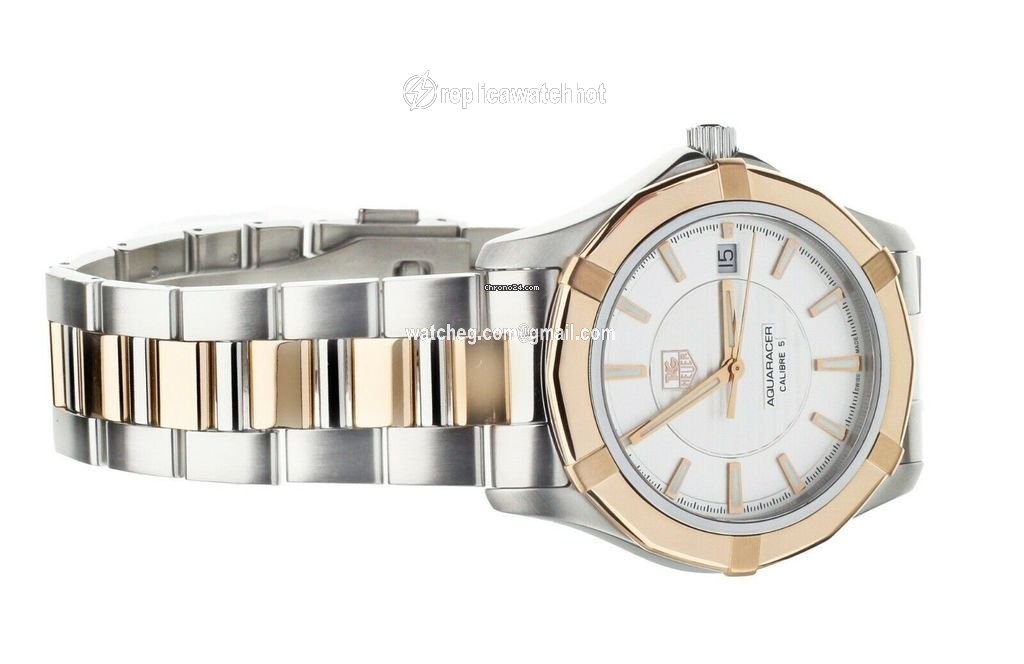 TAG Heuer Aquaracer Lady Mens watch Unisex Automatic Gold Steel WAP2150 3