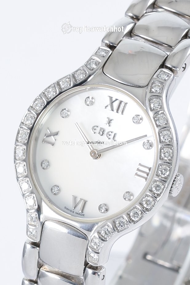 Ebel Beluga Womens watch Quartz Steel E9157428-20 3