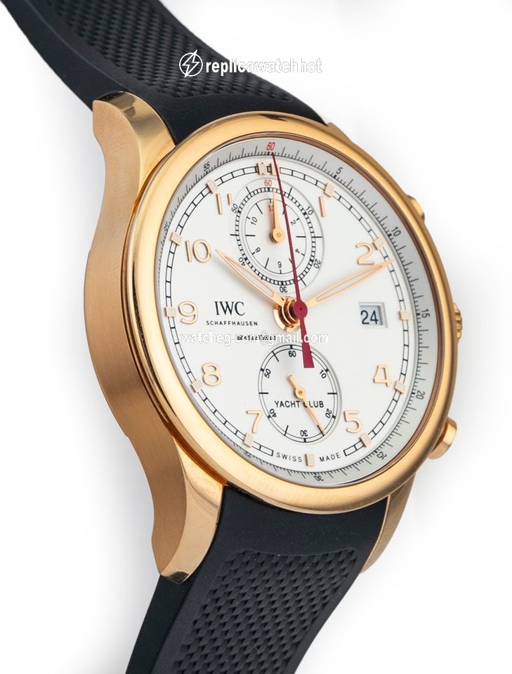 IWC Portuguese Yacht Club Chronograph Mens watch Unisex Automatic Rose gold IW390501 3