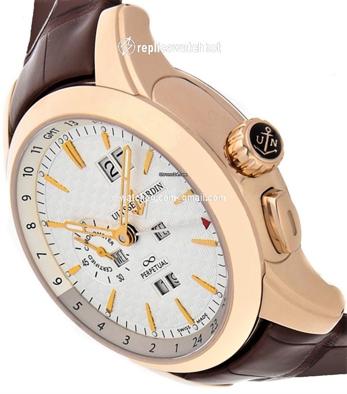 Ulysse Nardin Perpetual Manufacture Mens watch Unisex Automatic Rose gold 322-10 3
