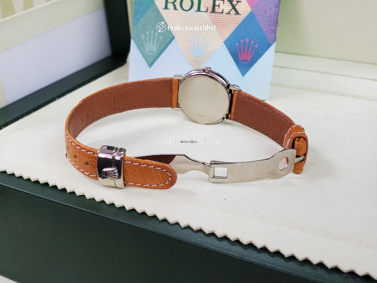 Rolex Cellini Mens watch Unisex White gold Quartz 6672 3
