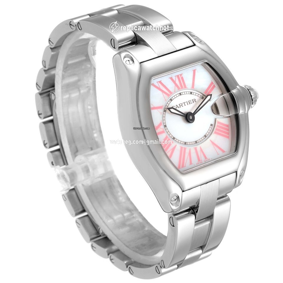 Cartier Roadster Womens watch Quartz Steel W6206006 3