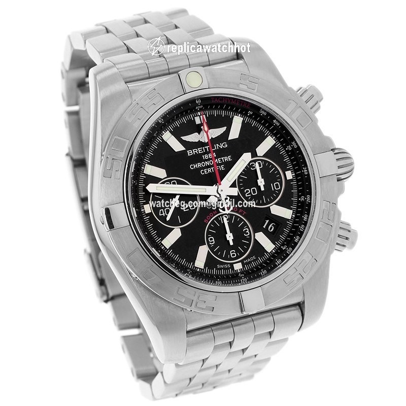 Breitling Chronomat 44 Mens watch Unisex Automatic Steel AB011010 BB08 3