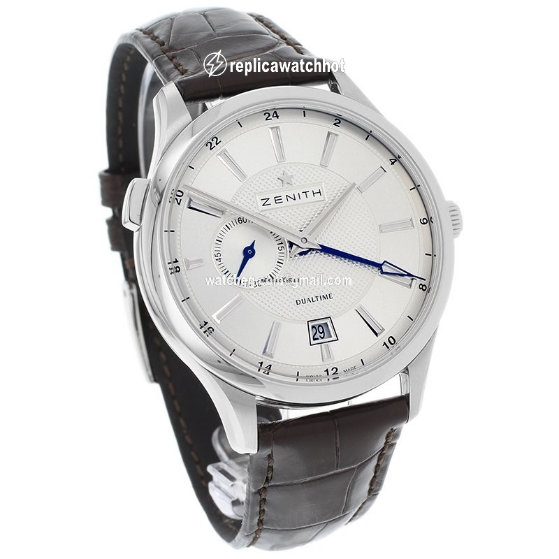 Zenith Elite Dual Time Mens watch Unisex Automatic Steel 03.2130.682 02.C498 3