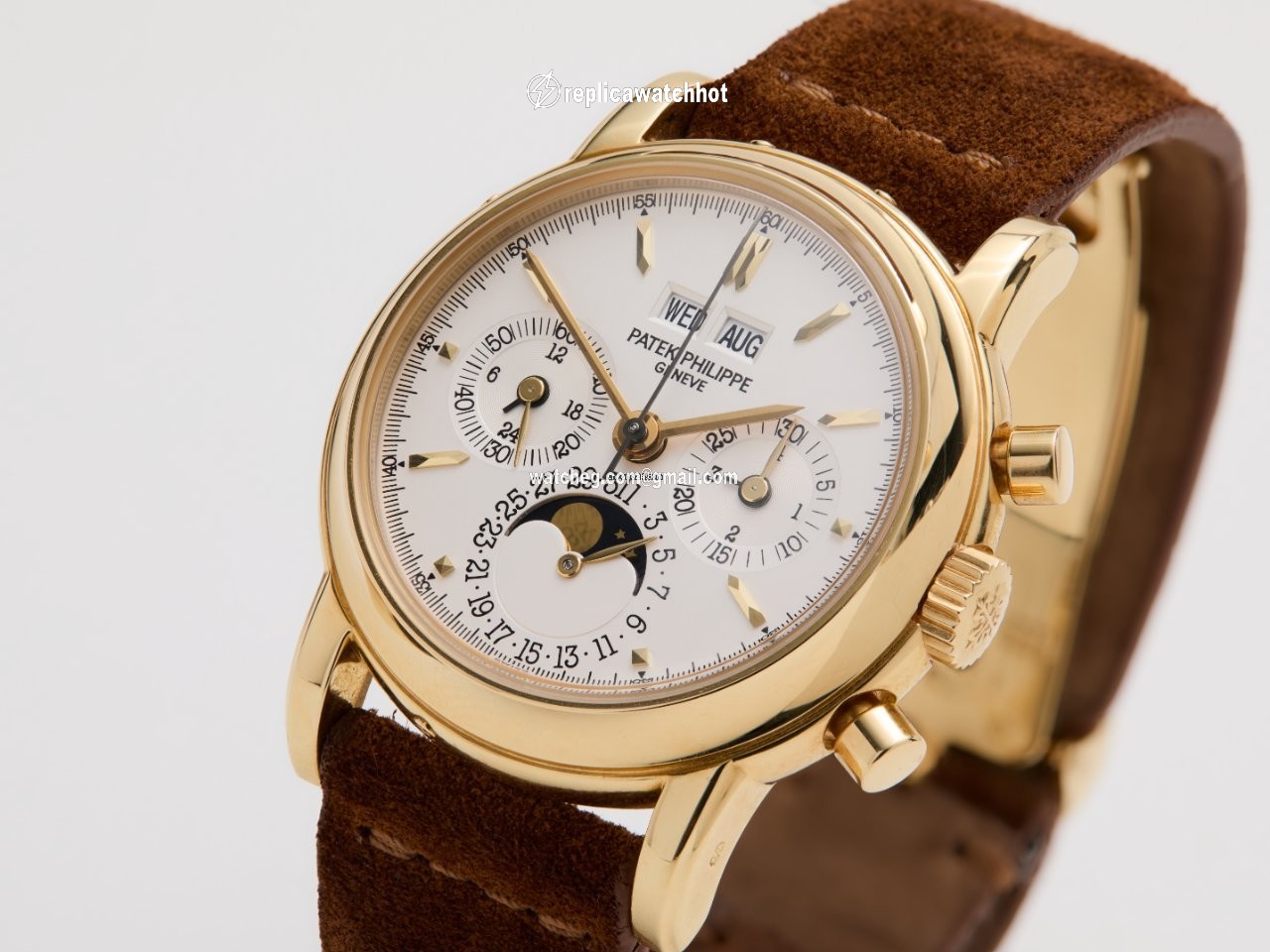 Patek Philippe Perpetual Calendar Chronograph Yellow gold 3970EJ 3