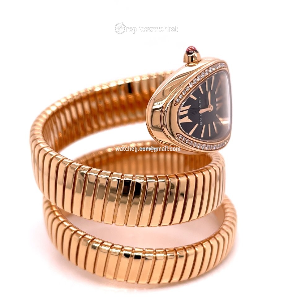 Bulgari Serpenti Womens watch Quartz Rose gold SPP35BGDG.2T 3