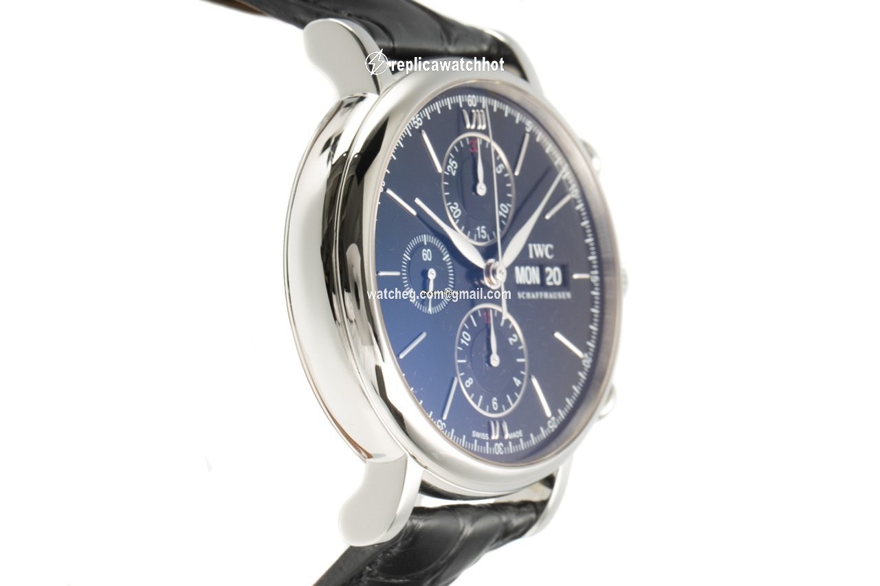 IWC Portofino Chronograph Mens watch Unisex Automatic Steel IW391008 3