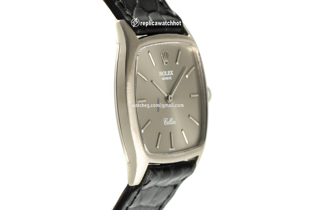 Rolex Cellini Mens watch Unisex White gold Manual winding 3805 3