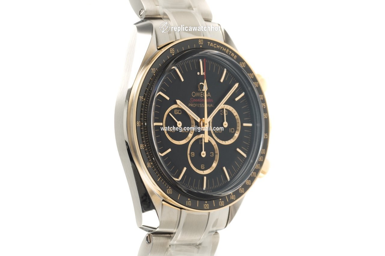 Omega Speedmaster Mens watch Unisex Manual winding Gold Steel 522.20.42.30.01.001 3