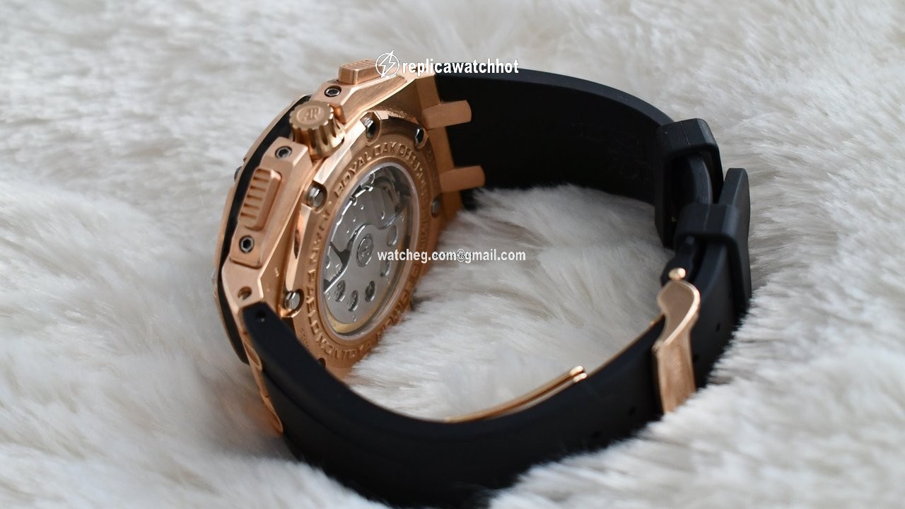 Audemars Piguet Royal Oak Offshore Chronograph Mens watch Unisex Automatic Rose gold 26030RO.OO.D021IN.01 3