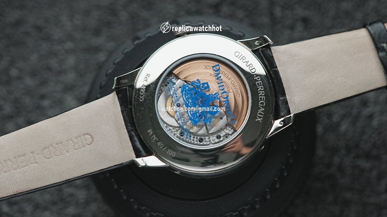 Girard Perregaux 1966 Mens watch Unisex Automatic White gold 49535-53-152-BK6A 3