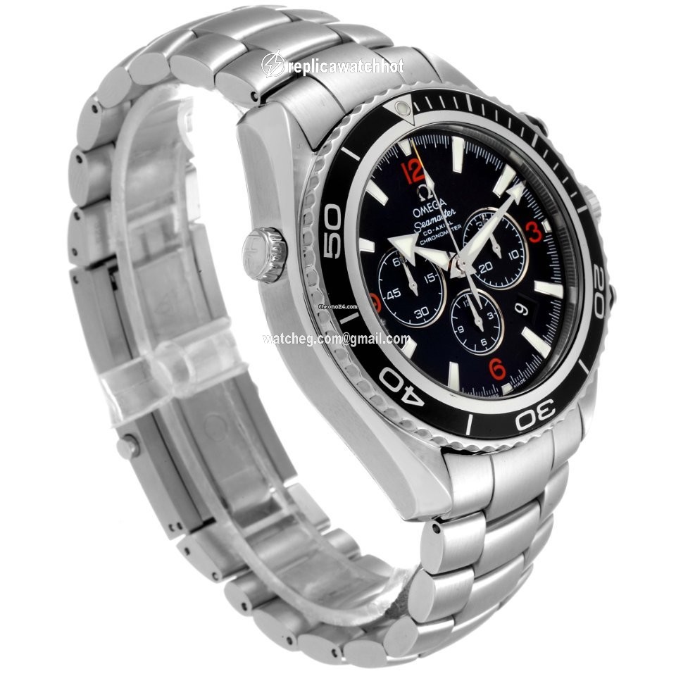 Omega Seamaster Planet Ocean Chronograph Mens watch Unisex Automatic Steel 2210.51.00 3