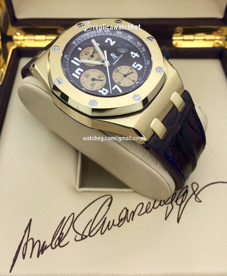 Audemars Piguet Royal Oak Offshore Mens watch Unisex Automatic Yellow gold 26007BA.OO.D022CR.01 3