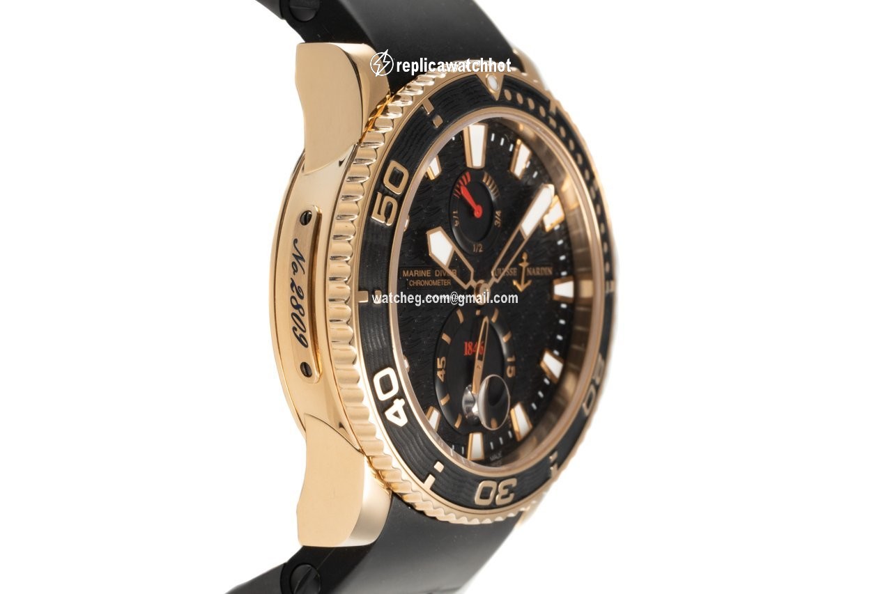 Ulysse Nardin Maxi Marine Diver Mens watch Unisex Automatic Yellow gold 266-33 3