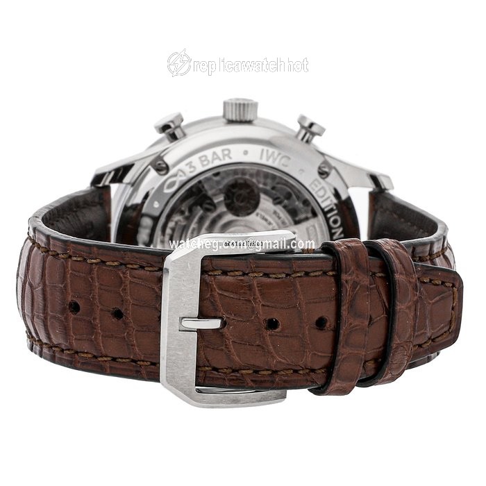 IWC Portuguese Chronograph Mens watch Unisex Automatic Steel IW3716-02 3