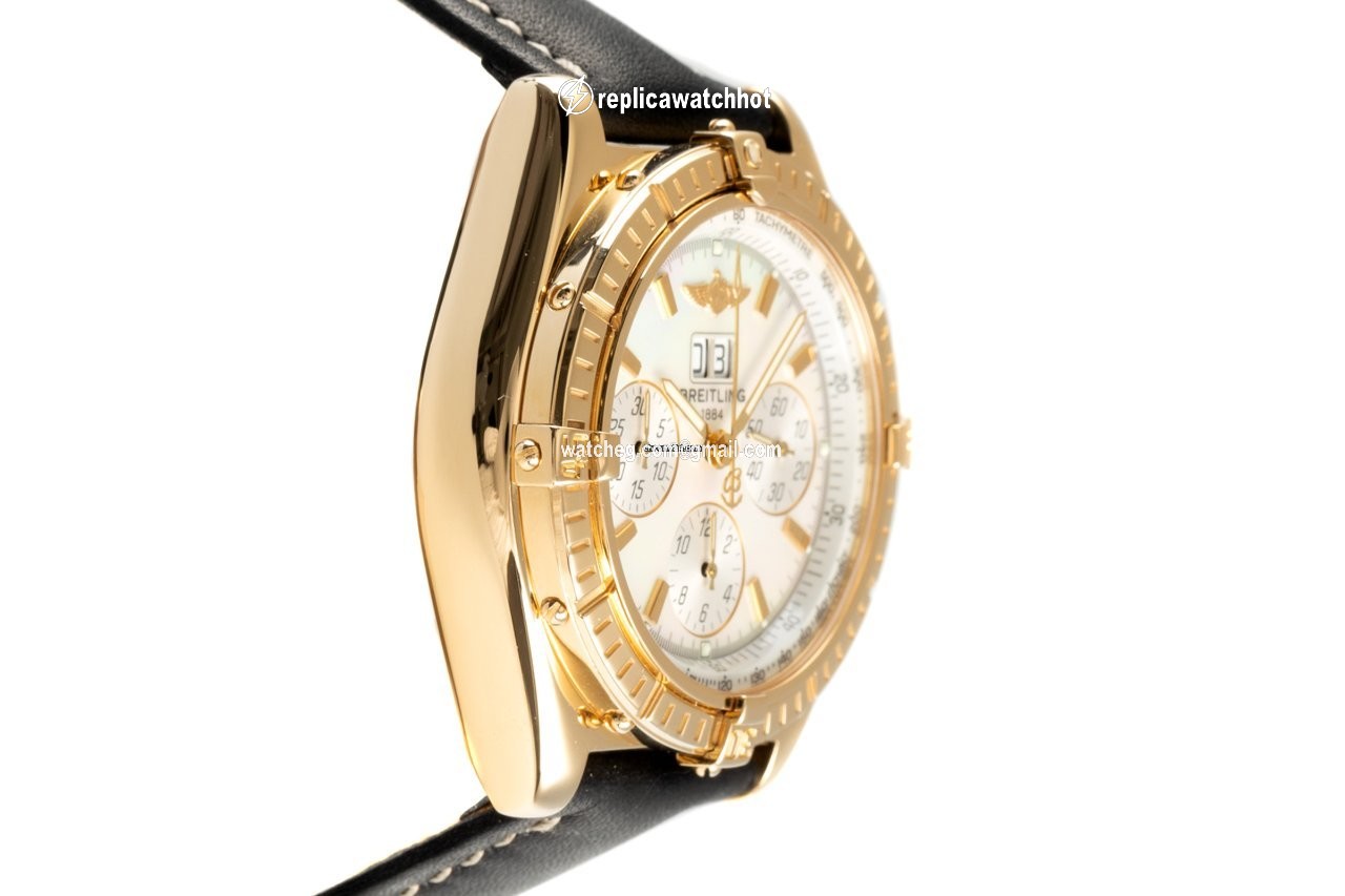 Breitling Crosswind Special Mens watch Unisex Automatic Yellow gold K44355 3