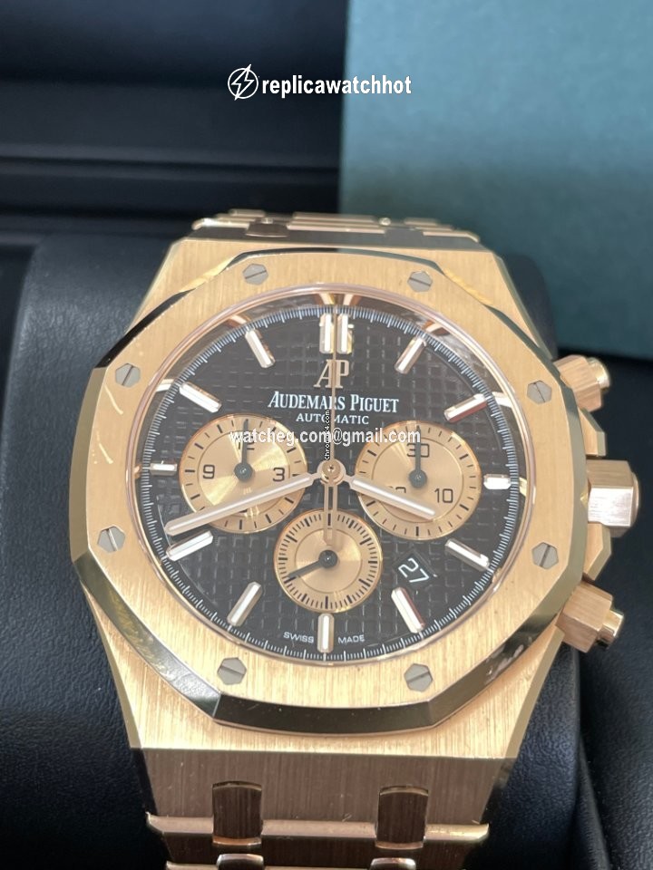 Audemars Piguet Royal Oak Chronograph Mens watch Unisex Automatic Rose gold 26331OR.OO.1220OR.02 3