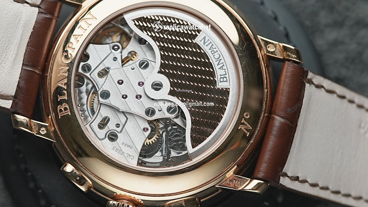 Blancpain Villeret Mens watch Unisex Automatic Rose gold 6680F-3631-55B 3