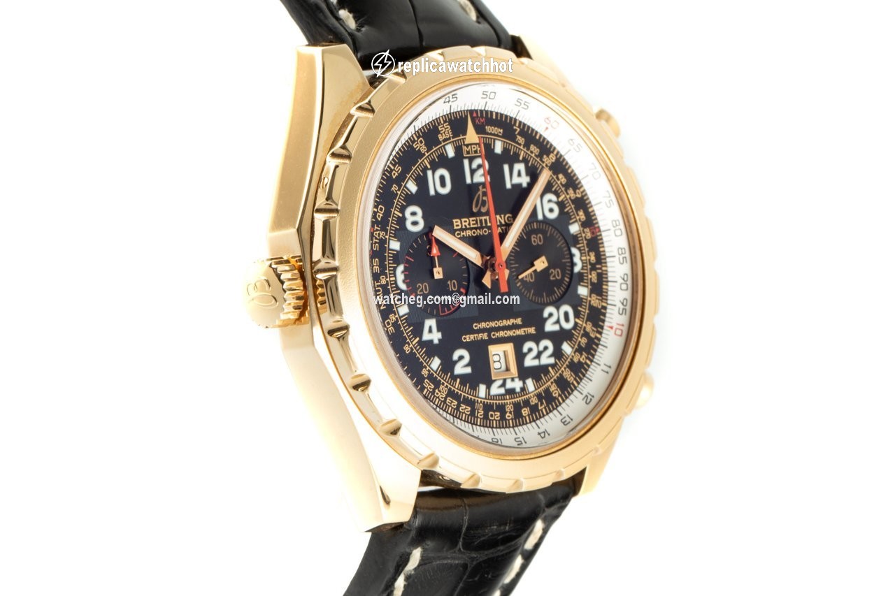 Breitling Chrono-Matic Mens watch Unisex Automatic Yellow gold H22360 3