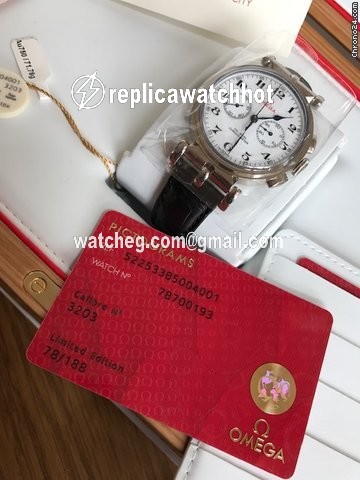 Omega Mens watch Unisex Manual winding White gold 522.53.38.50.04.001 3