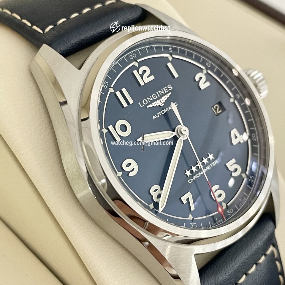 Longines Spirit Mens watch Unisex Automatic Steel L3.810.4.93.0 3