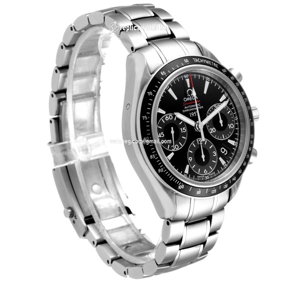 Omega Speedmaster Date Mens watch Unisex Automatic Steel 323.30.40.40.01.001 3