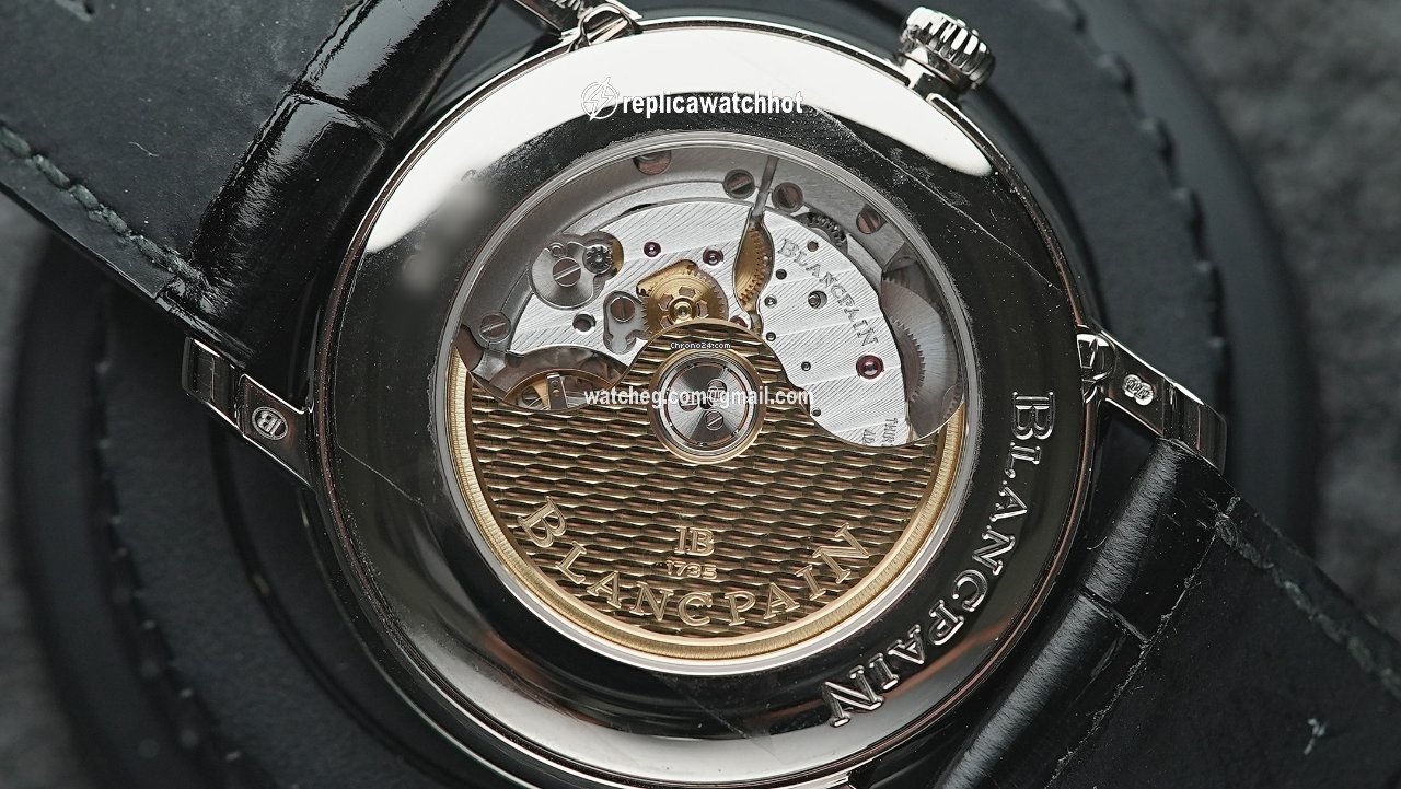 Blancpain Villeret Mens watch Unisex Automatic White gold 6670-1542-55B 3