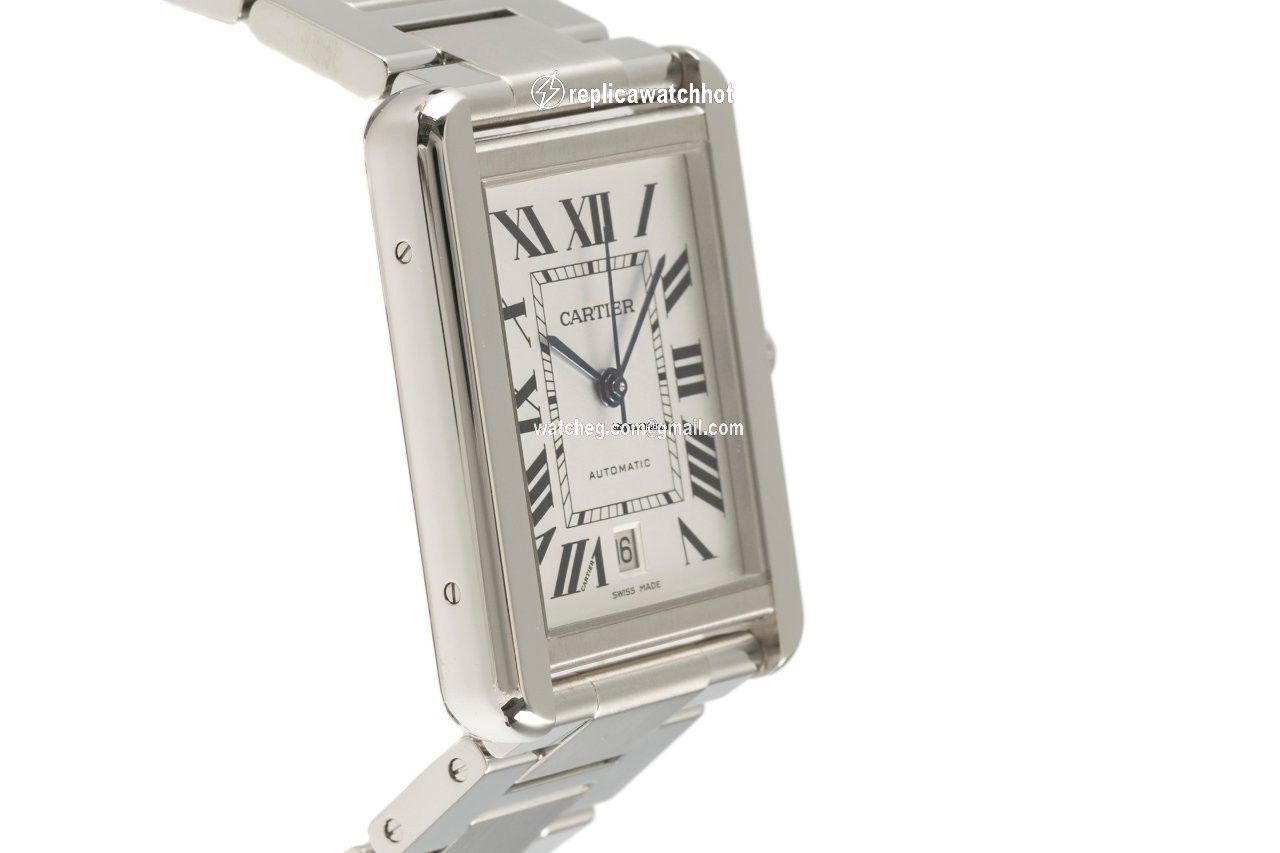 Cartier Tank Solo Mens watch Unisex Automatic Steel 3515 3