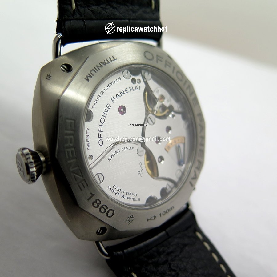 Panerai Radiomir 8 Days Mens watch Unisex Manual winding Titanium PAM 00346 3