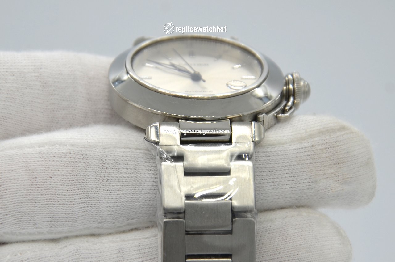 Cartier Pasha C Mens watch Unisex Automatic Steel 1031 	W31010M7 3
