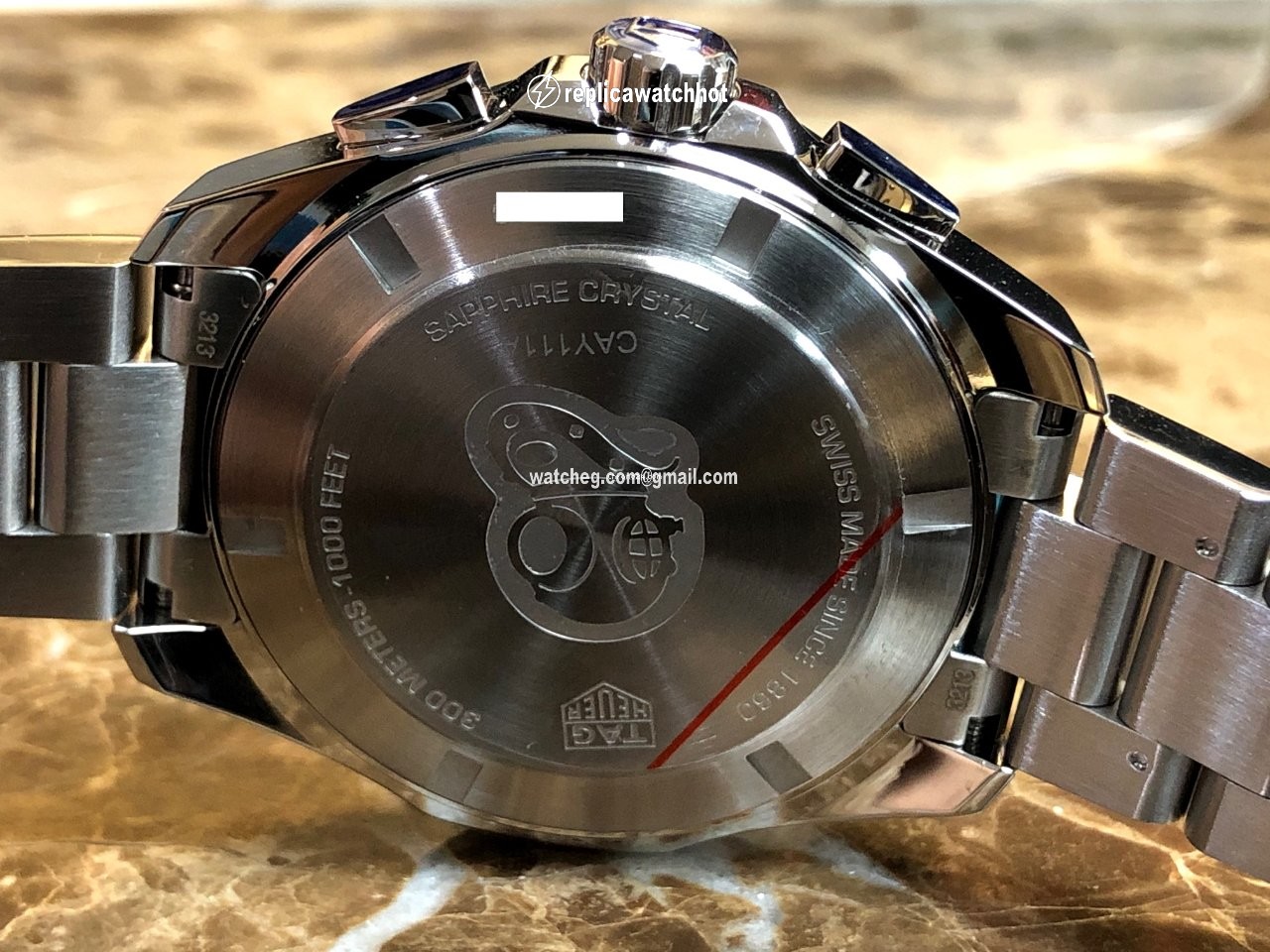TAG Heuer Aquaracer 300M Mens watch Unisex Quartz Steel CAY111A.BA0927 3