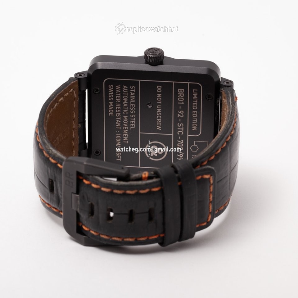Bell & Ross BR 01-92 Mens watch Unisex Automatic Steel BR01-92-S 3