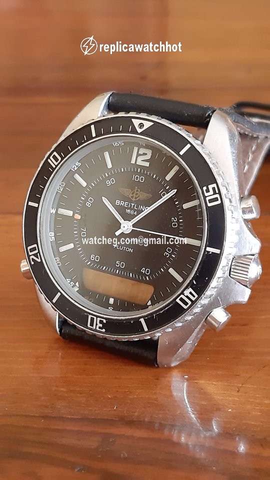 Breitling Pluton Mens watch Unisex Quartz Steel 80191 3